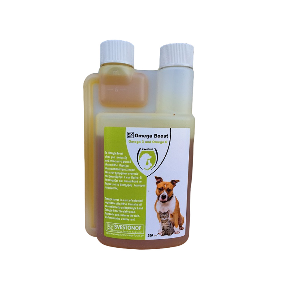 Svestonof Omega Boost Συμπλήρωμα διατροφής σκύλου 250ml