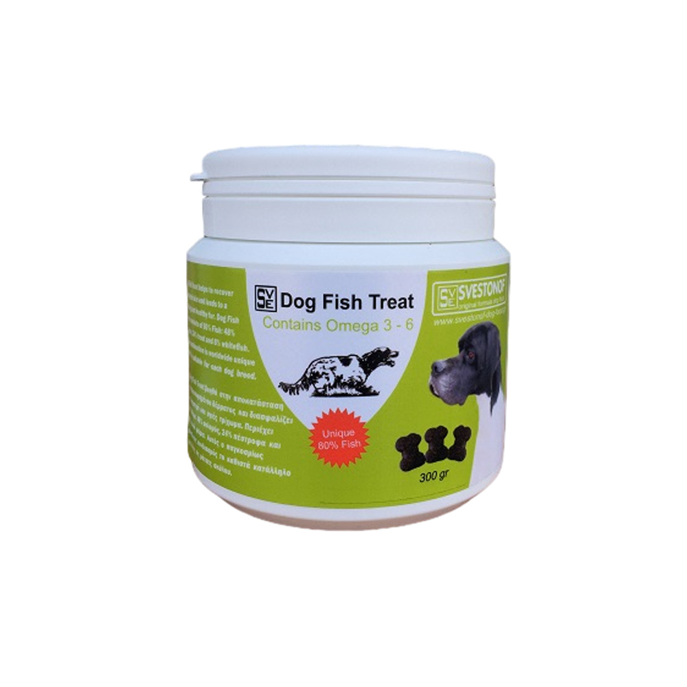 Svestonof Dog Fish Treat Συμπλήρωμα διατροφής σκύλου 300gr