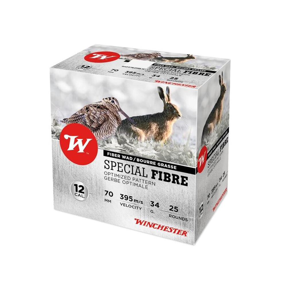 Winchester Special Fibre Φυσίγγια cal12 70mm 34gr 25τμχ