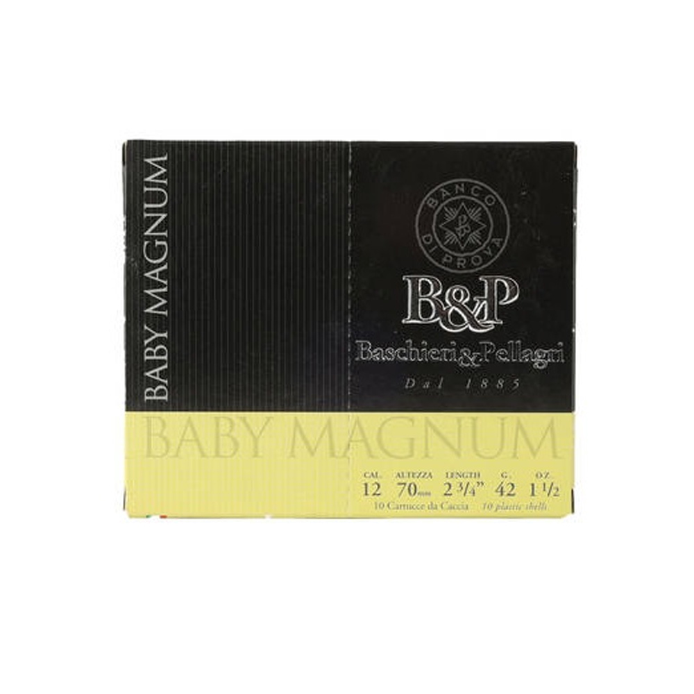 Baschieri & Pellagri Baby Magnum Φυσίγγια cal12 70mm 42gr 10τμχ