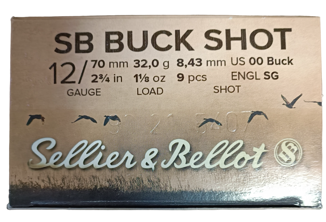 Sellier & Bellot Buckshot Φυσίγγια cal12 70mm 32gr 25τμχ 9βολα - Image 2