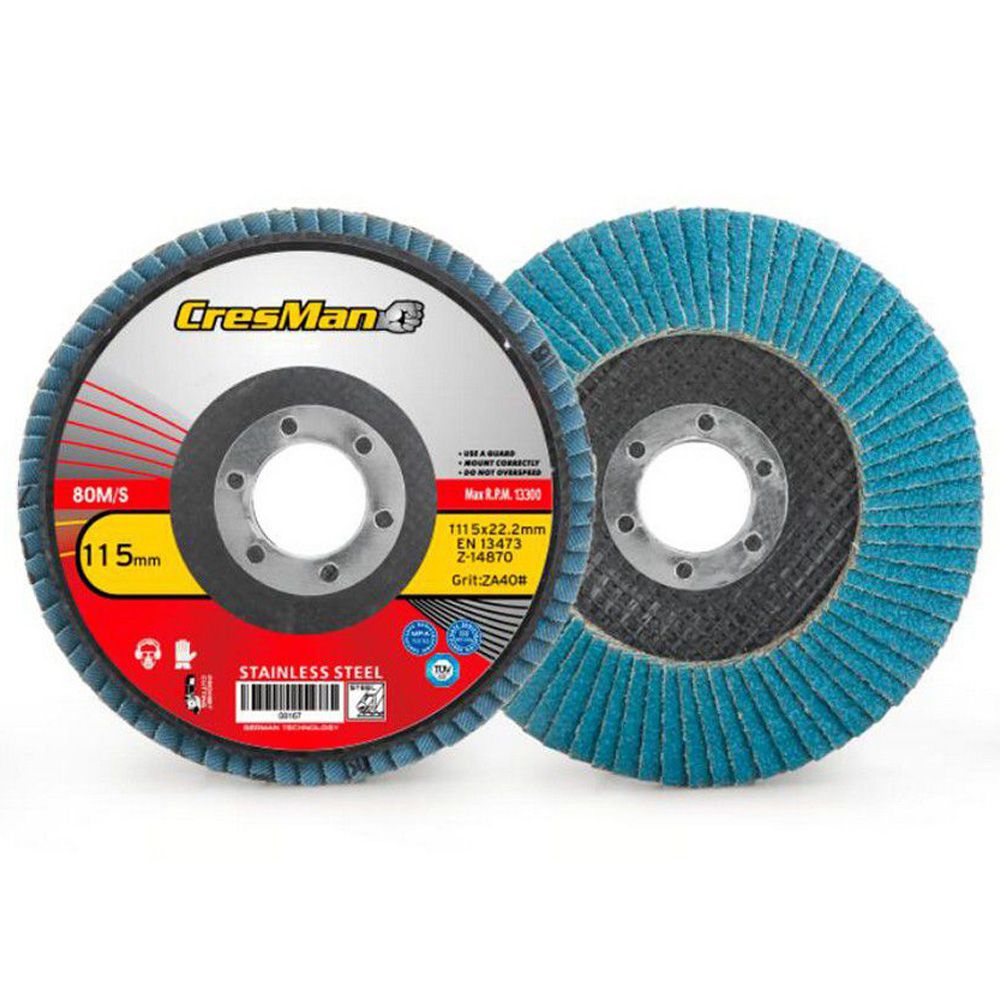 Δίσκος φτερωτός curba Cresman 115mm 60