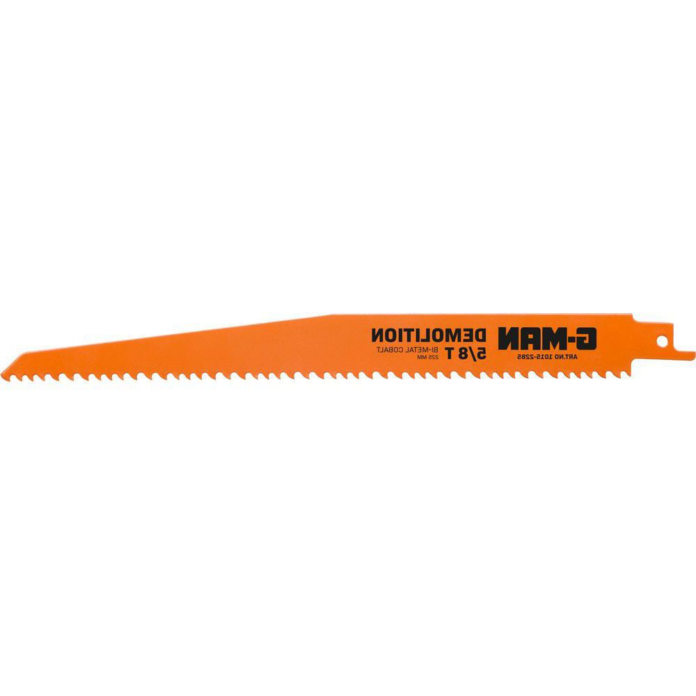 Λάμα σπαθόσεγας G-man ξύλου-μετάλλου 22.5cm 6t 1015-2285gm 5 τεμάχια