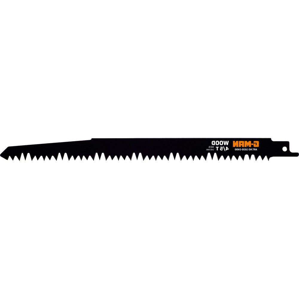 Λάμα σπαθοσέγας G-man ξύλου 1035-2490-005gm 24cm 4 5t 5 τεμάχια