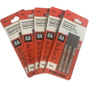 Λάμες σέγας blackANDdecker a5040 (49491) μετάλλου 3 τεμάχια