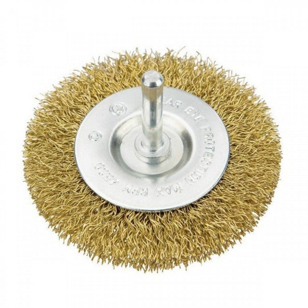 Συρματόβουρτσα δίσκος με άξονα 6mm 40mm