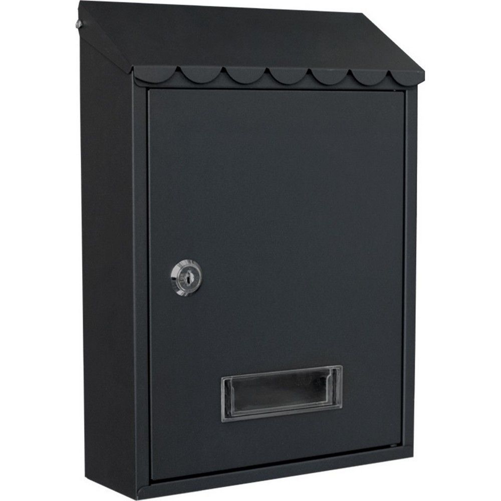 Γραμματοκιβώτιο Cresman 13200X65X300mm μαύρο
