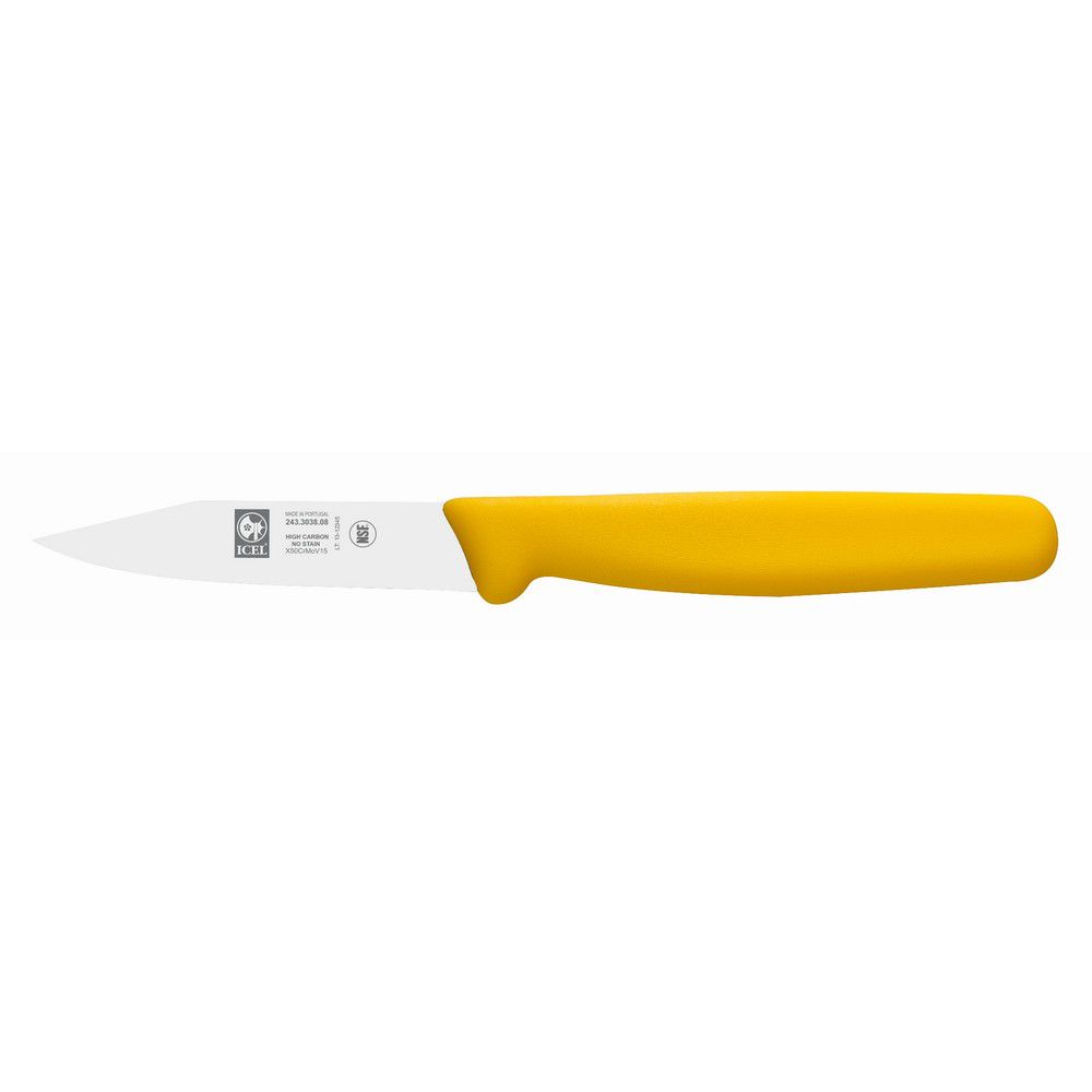 Μαχαίρι Icel 243.3038.08 8cm πατάτας κίτρινο blister