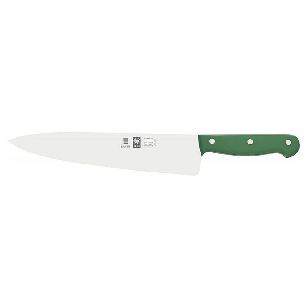 Μαχαίρι Icel 275.8610.25
25cm σεφ βακελίτη πράσινη λαβή blister