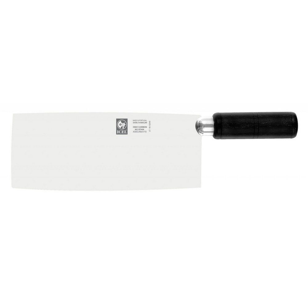 Σατίρα Icel 341.7314.20 20cm 270gr μαύρη blister