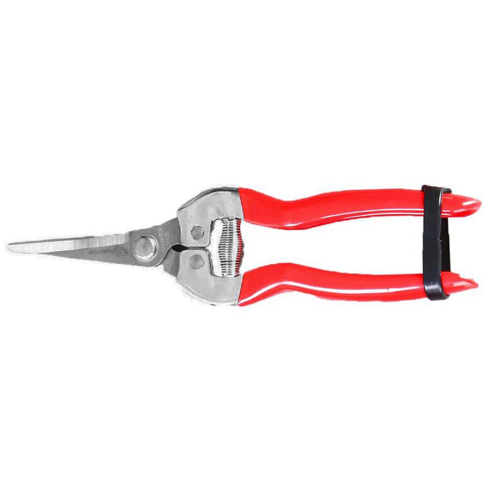 Ψαλίδι τρύγου Cresman κυρτό inox 0.112kg μήκος 18.5cm