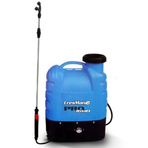 Ψεκαστήρας 16l πλάτης μπαταρίας pro16-md Cresman 5.2kg μάνικα:60-96cm