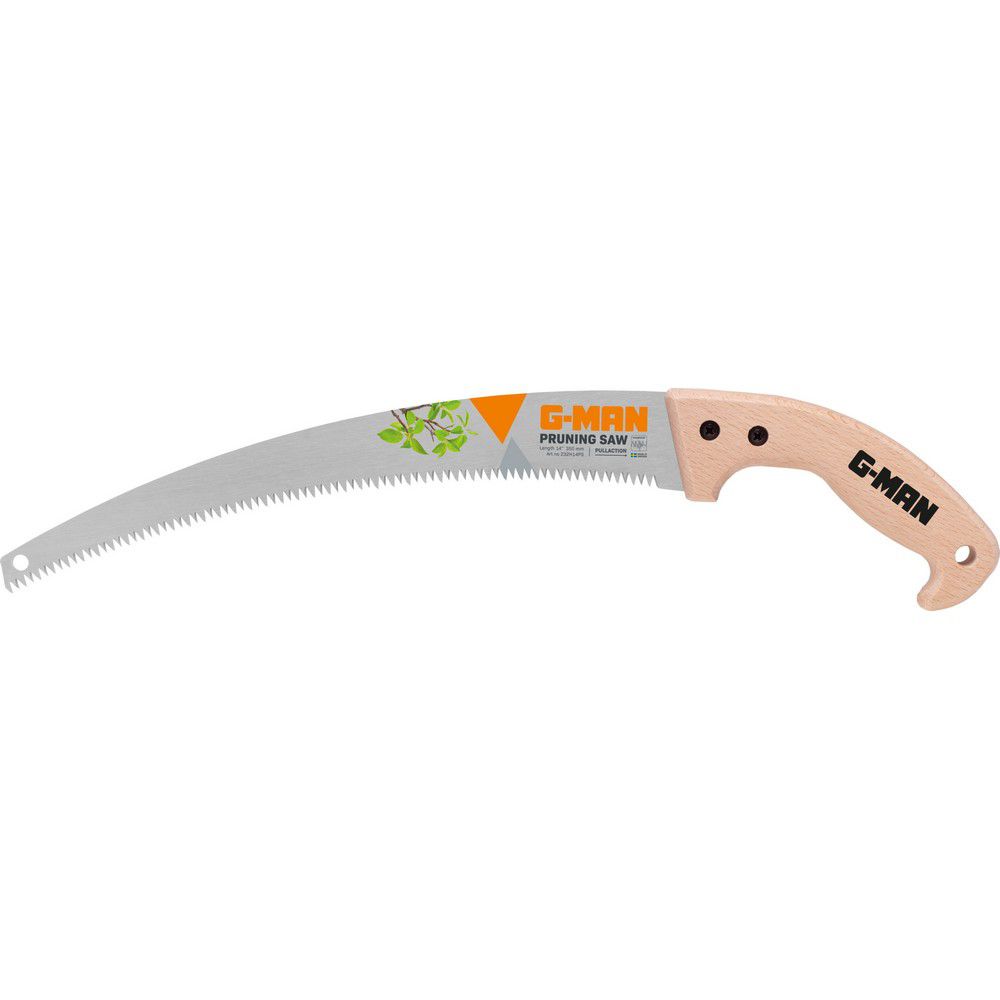 Πριόνι κάδου ξύλινο κυρτό G-man 350mm 232h14