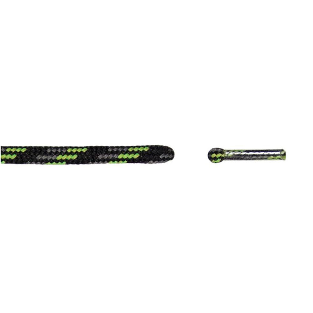 Barth BRH34-00714 Κορδόνια Πλακέ Πράσινο-Μαύρο 31B-722-180cm