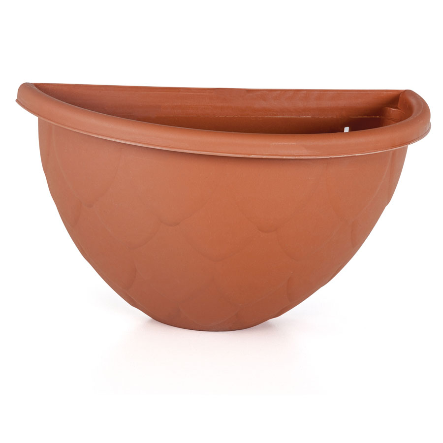 Γλάστρα Τοίχου Waterdrop Terracotta 29.5x17.5cm 2.4L Serinova - 8698644481624