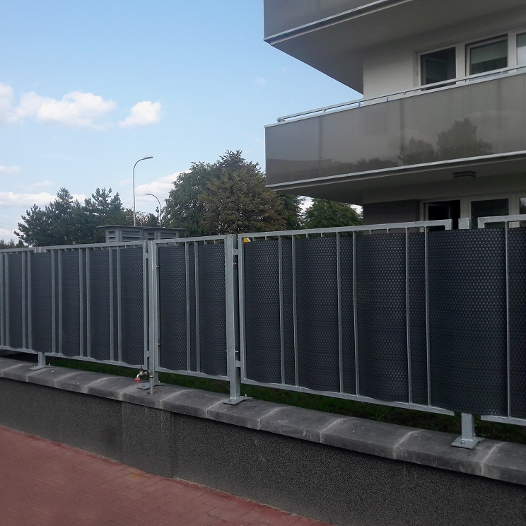 Κάλυμμα Μπαλκονιού Rattan Πράσινο Με Μεταλλικές Οπές 0.9x3m Ra - Image 3