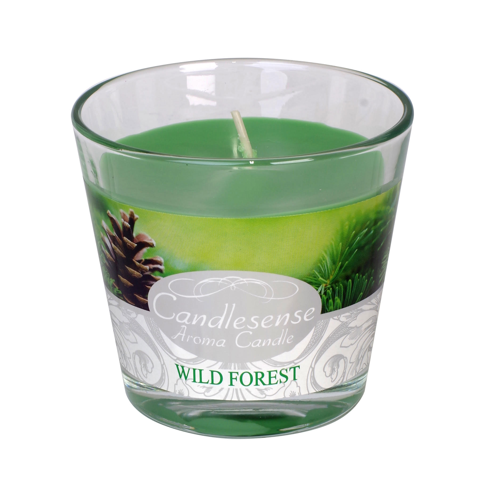 Κερί Αρωματικό Wild Forest Σε Γυάλινο Δοχείο 8x9cm Zniczplast - 5902553015799
