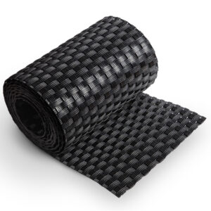 Λωρίδα Φράχτη Rattan Μαύρη 19x255cm Rattanart - SG03650RD04