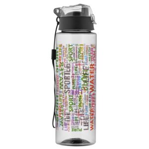 Μπουκάλι Νερού Με Σχέδιο Lycia 800ml Qlux- 8693395008756