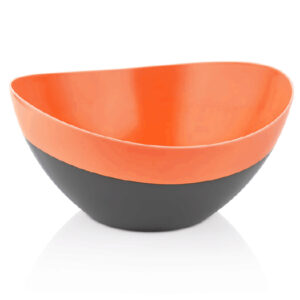 Σαλατιέρα Πορτοκαλί Πλαστική 27 x 25 x 11cm 3lt Qlux - 8693395004901