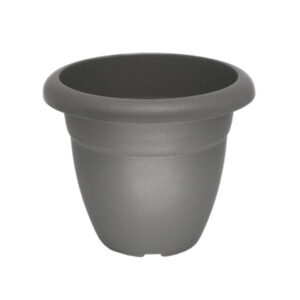 Γλάστρα Στρόγγυλη Πλαστική Ανθρακί 24x20cm 4.2L Micplast - 11017903