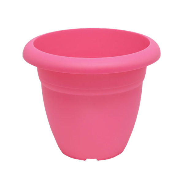 Γλάστρα Στρόγγυλη Πλαστική Φουξ 19x16cm 2.1L Micplast - 11017707