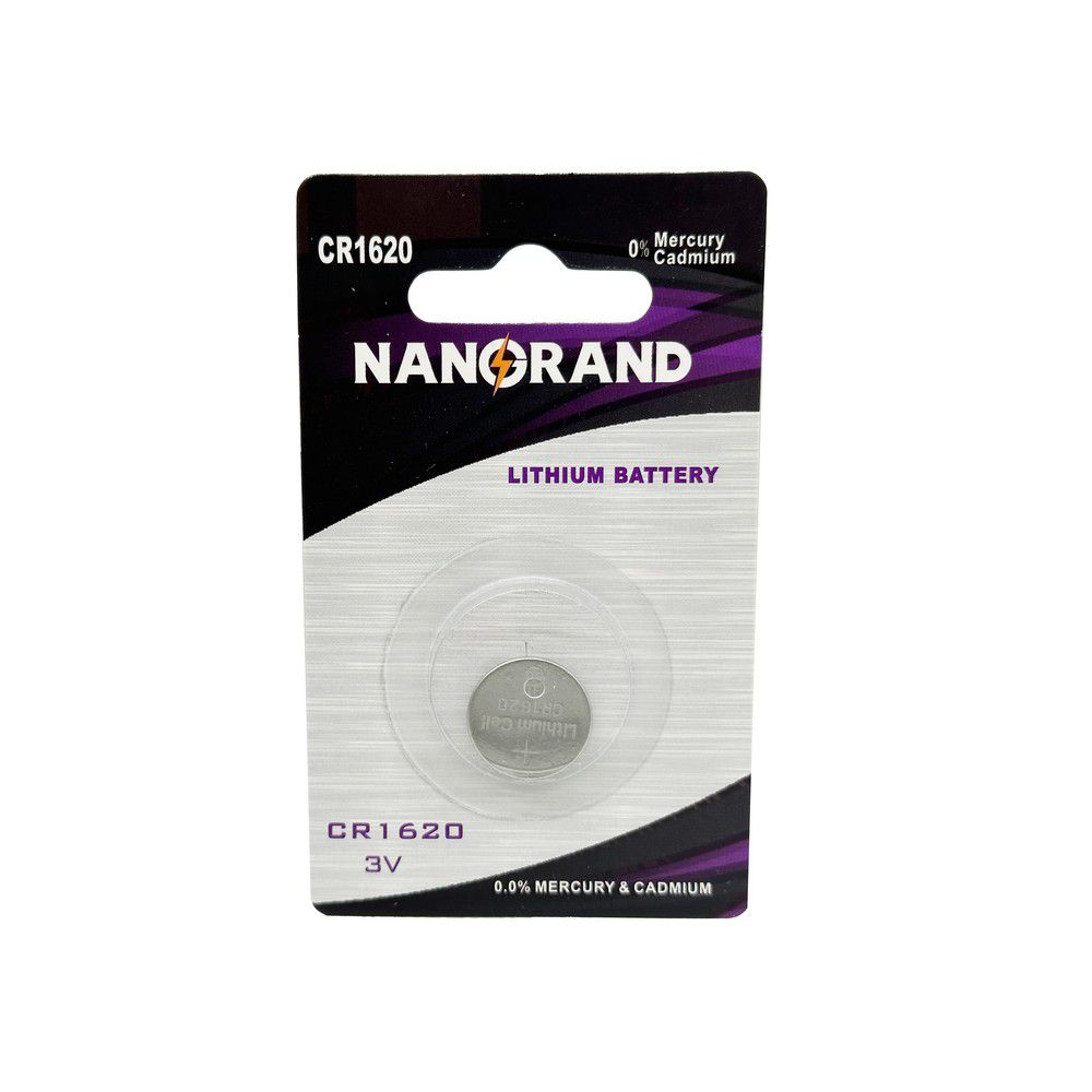 Μπαταρία Nanorand λιθίου cr1620 3V