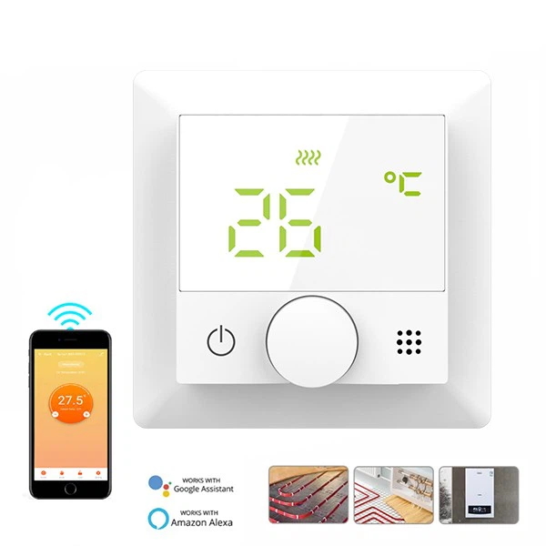 Hysen HY510 WiFi Έξυπνος Θερμοστάτης WiFi & Internet control Λευκός