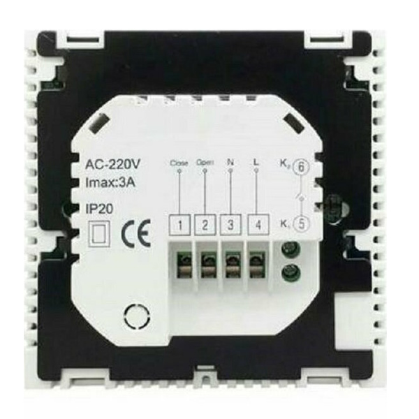 Hysen HY607-BL Ψηφιακός Θερμοστάτης Smart με Οθόνη Αφής και Wi-Fi - Image 2