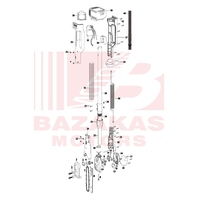 Hyundai HPCS-21950 VB Pro Oil Pump Τηλεσκοπικό Κονταροπρίονο Μπαταρίας - Image 3