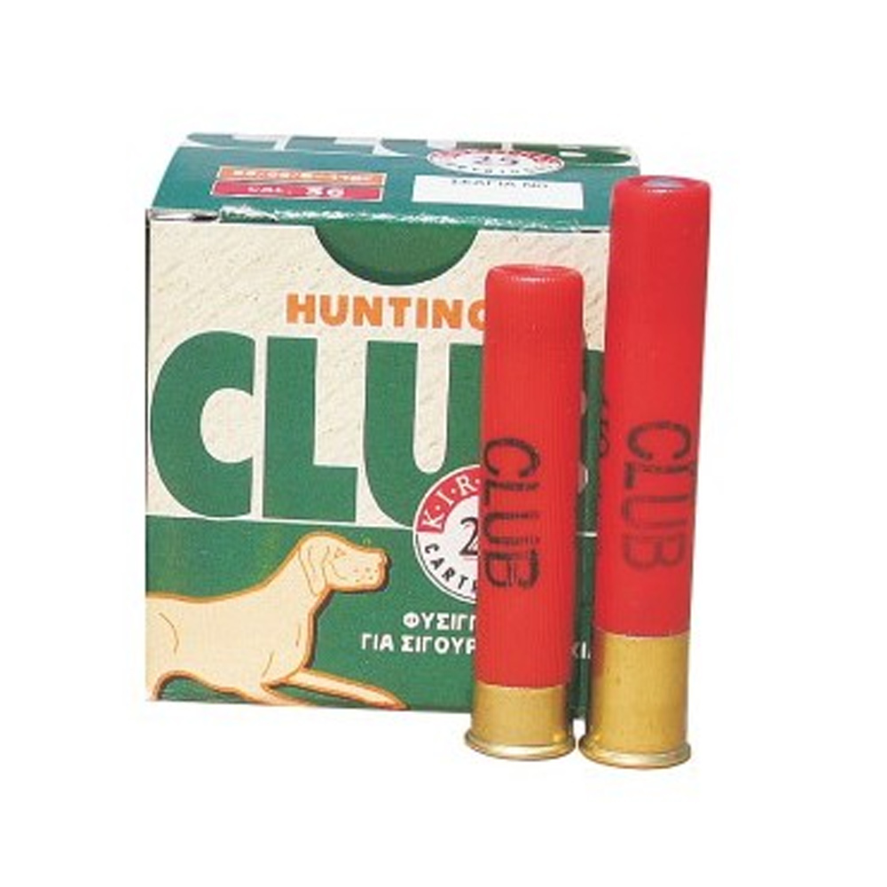 Kirgias Club 410 Φυσίγγια cal36 63mm 5gr 25τμχ Μονόβολο - Βλήμα