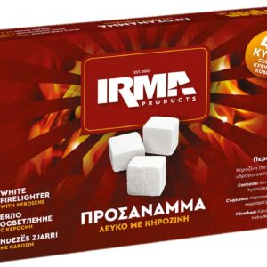 Προσάναμμα Λευκό Κηροζίνης 48 Κύβων IRMA - 5207043000614