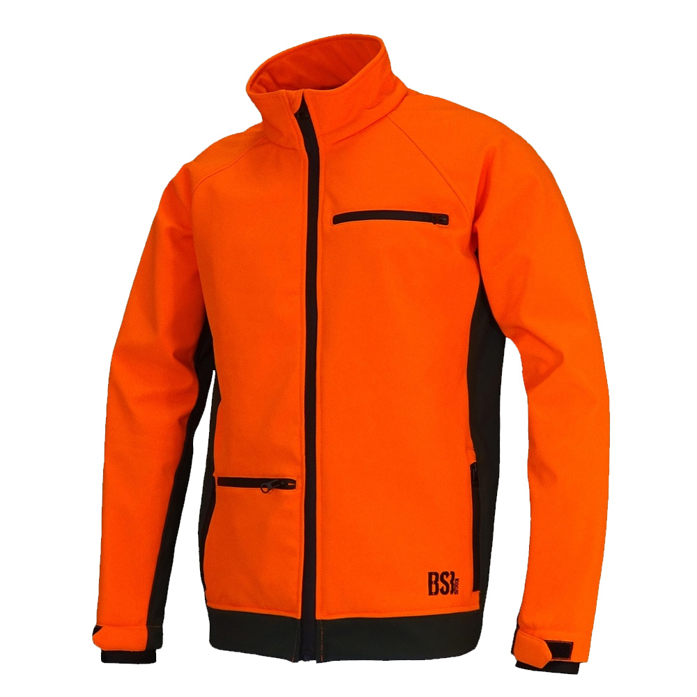 Benisport 2101 Softshell Ζακέτα Αδιάβροχη Πορτοκαλί
