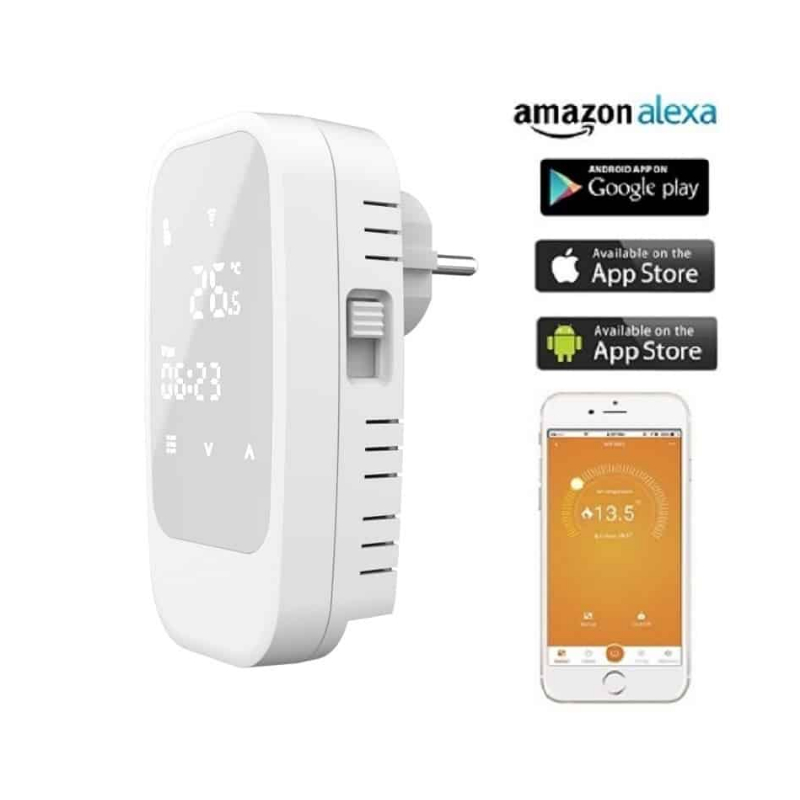 HYSEN HY02DB WIFI Έξυπνη Θερμοστατική Πρίζα & Internet control - Image 2