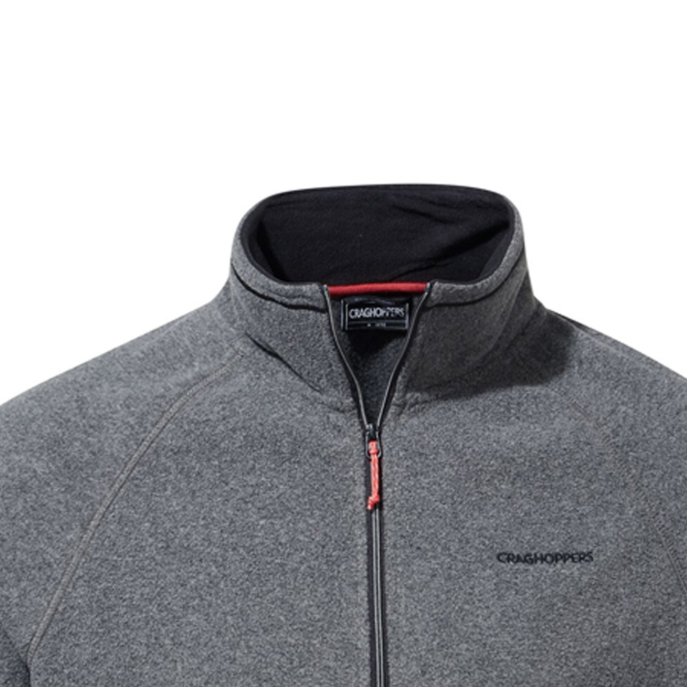 Craghoppers CMA1287 Corey Vi Half Zip Μπλούζα Fleece Γκρι-Μαύρο - Image 2