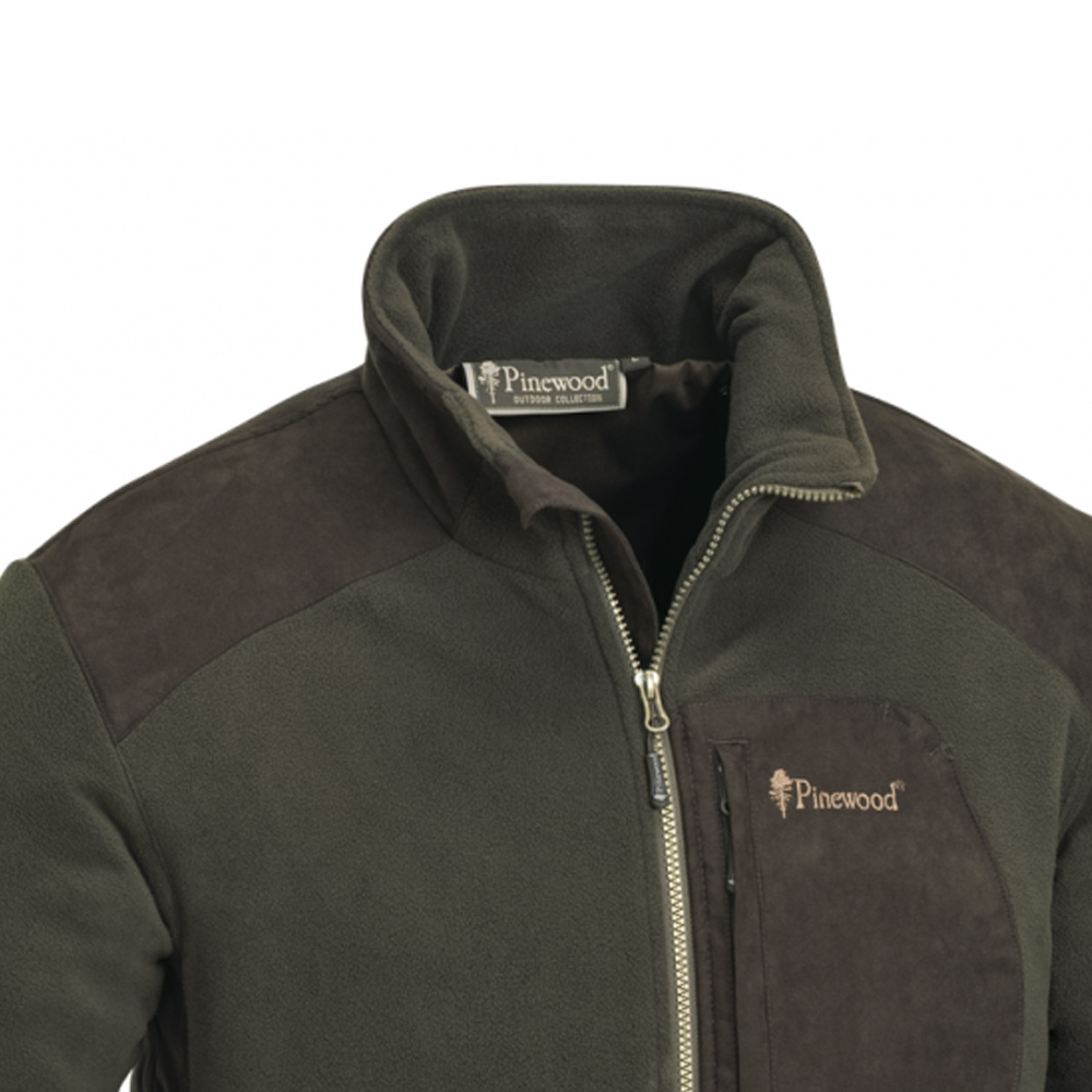 Pinewood Wildmark 5066 Κυνηγετική Ζακέτα Fleece Καφέ - Image 2