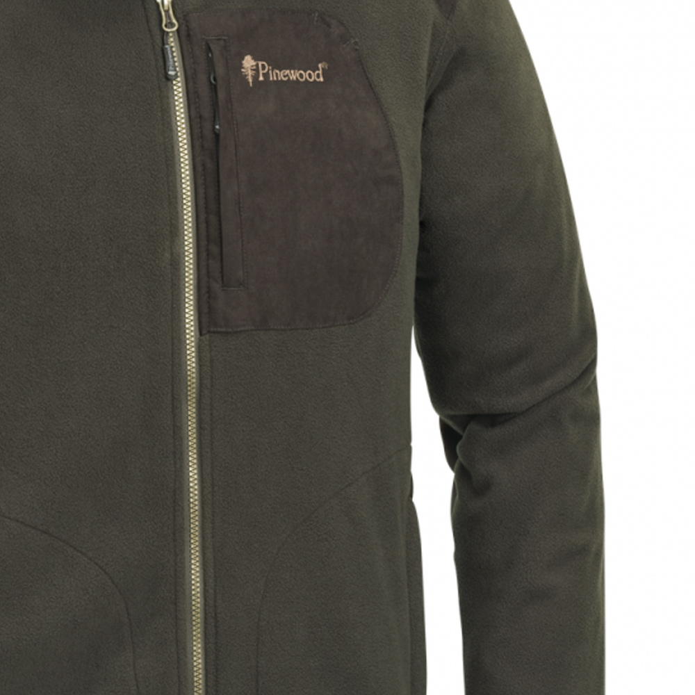 Pinewood Wildmark 5066 Κυνηγετική Ζακέτα Fleece Καφέ - Image 4