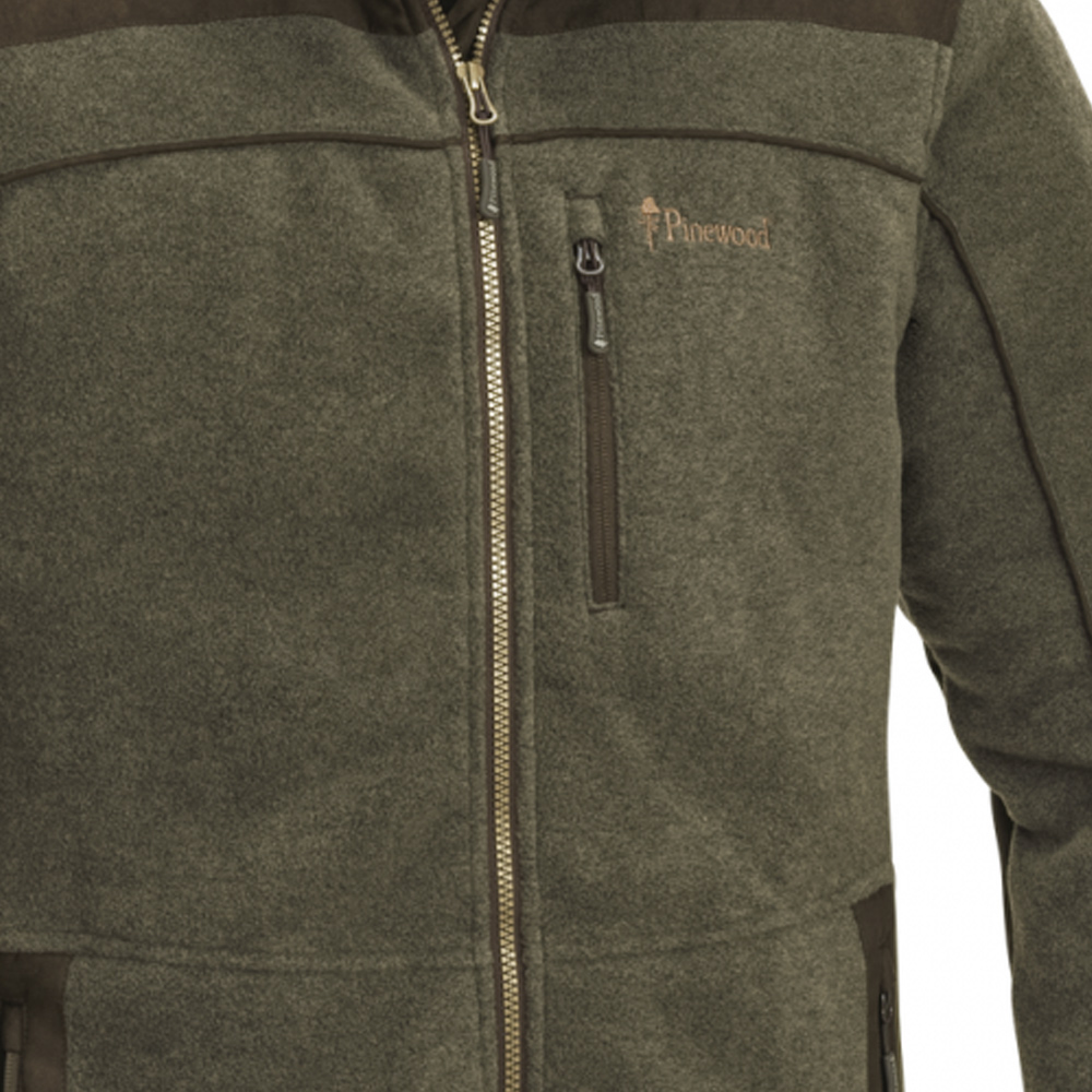 Pinewood Prestwick Exclusive 5067 Κυνηγετική Ζακέτα Fleece Καφέ - Image 3