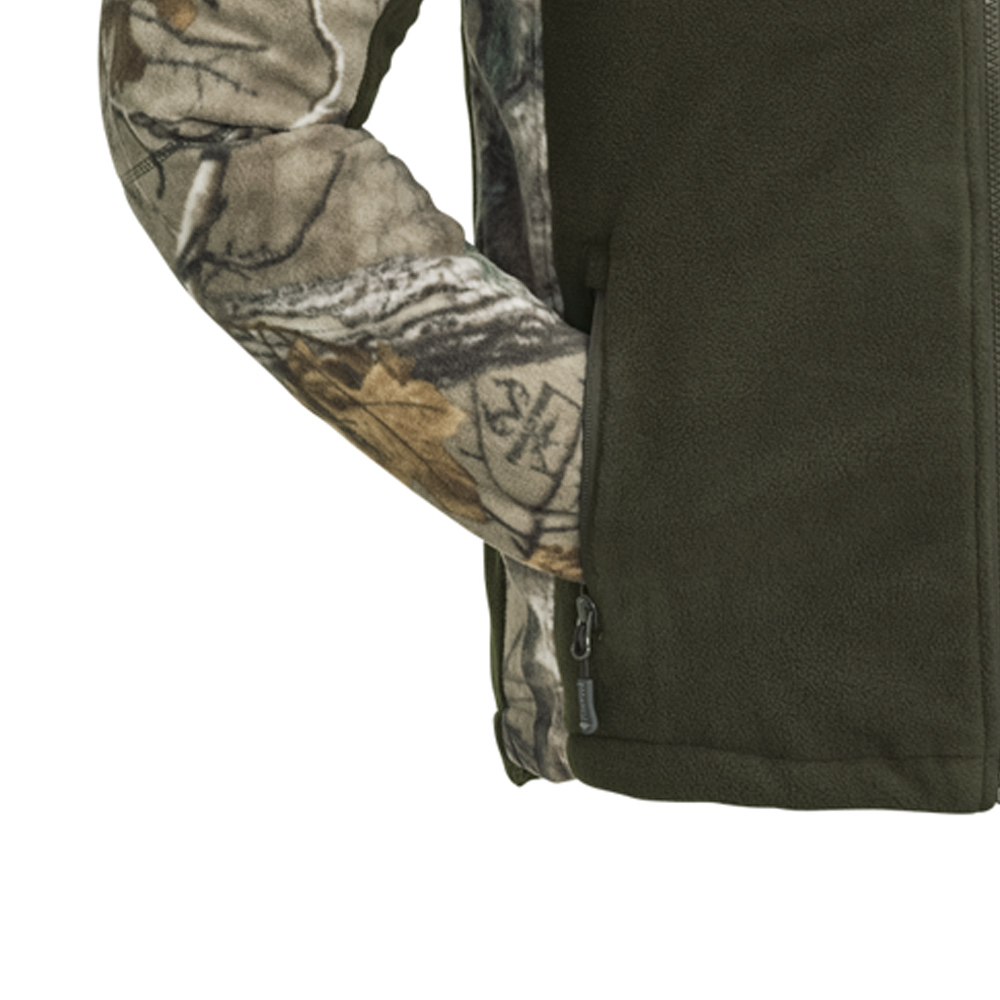 Pinewood Oviken-Fudural 8761 Κυνηγετική Ζακέτα Fleece Παραλλαγής Πράσινο - Image 3