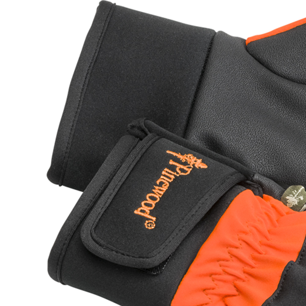 Pinewood 1505 Hunter Extreme Κυνηγετικά Γάντια Πορτοκαλί-Μαύρο - Image 2