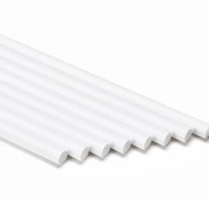 Ράβδος σιλικόνης 11mmX20cm Cresman άσπρη 1kg