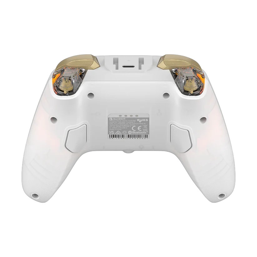 GameSir Cyclone 2 Multiplatform Controller Charging St. Edition (Bluetooth/USB-C/Ασύρματο) (PC/Switch/iOS/Android) Phantom White - Image 5