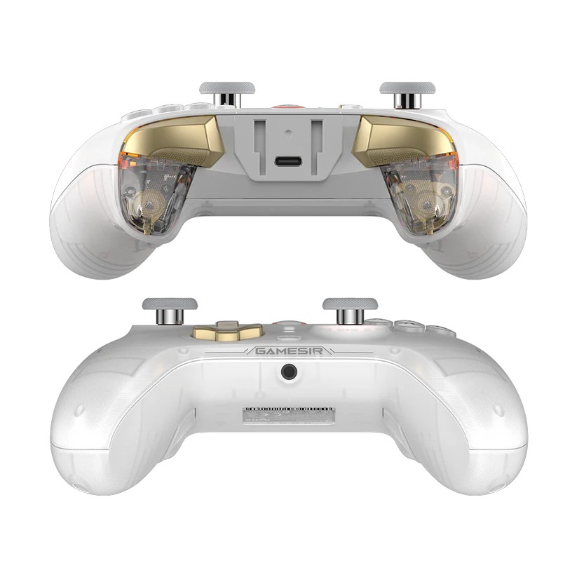 GameSir Cyclone 2 Multiplatform Controller Charging St. Edition (Bluetooth/USB-C/Ασύρματο) (PC/Switch/iOS/Android) Phantom White - Image 3