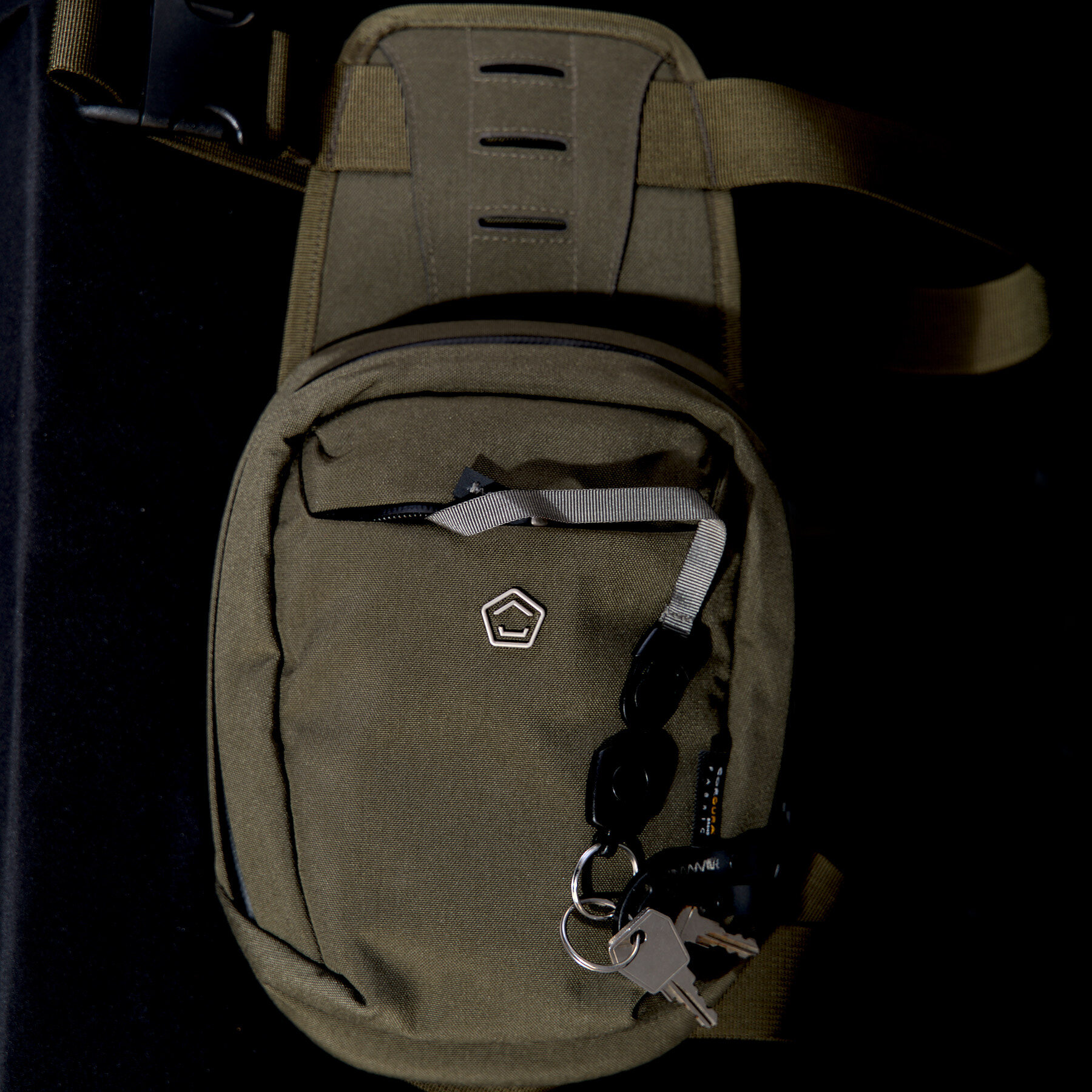 Pentagon Consul Thigh Pouch K17087 Τσαντάκι Μέσης - Μηρού 4.25lt Μαύρο - Image 4
