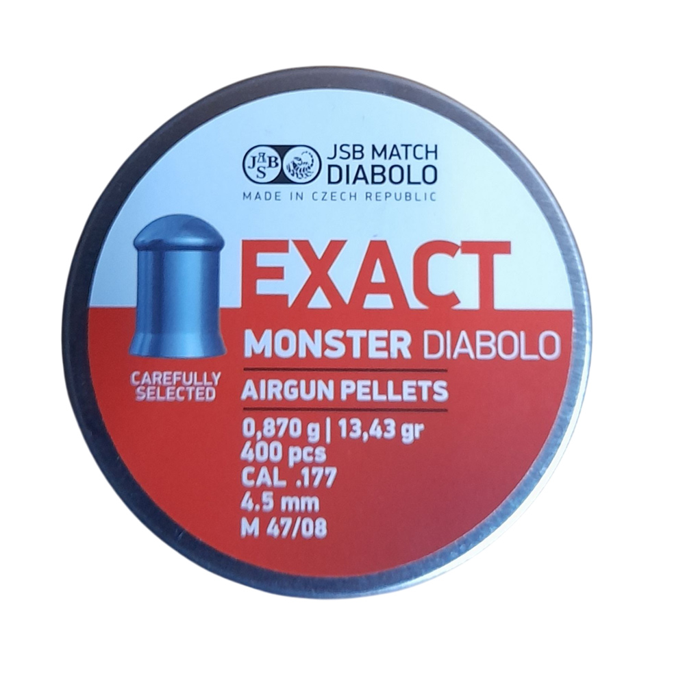 JSB Exact Monster Diabolo Βολίδες Αεροβόλου 0.870gr 4.5mm 400τμχ