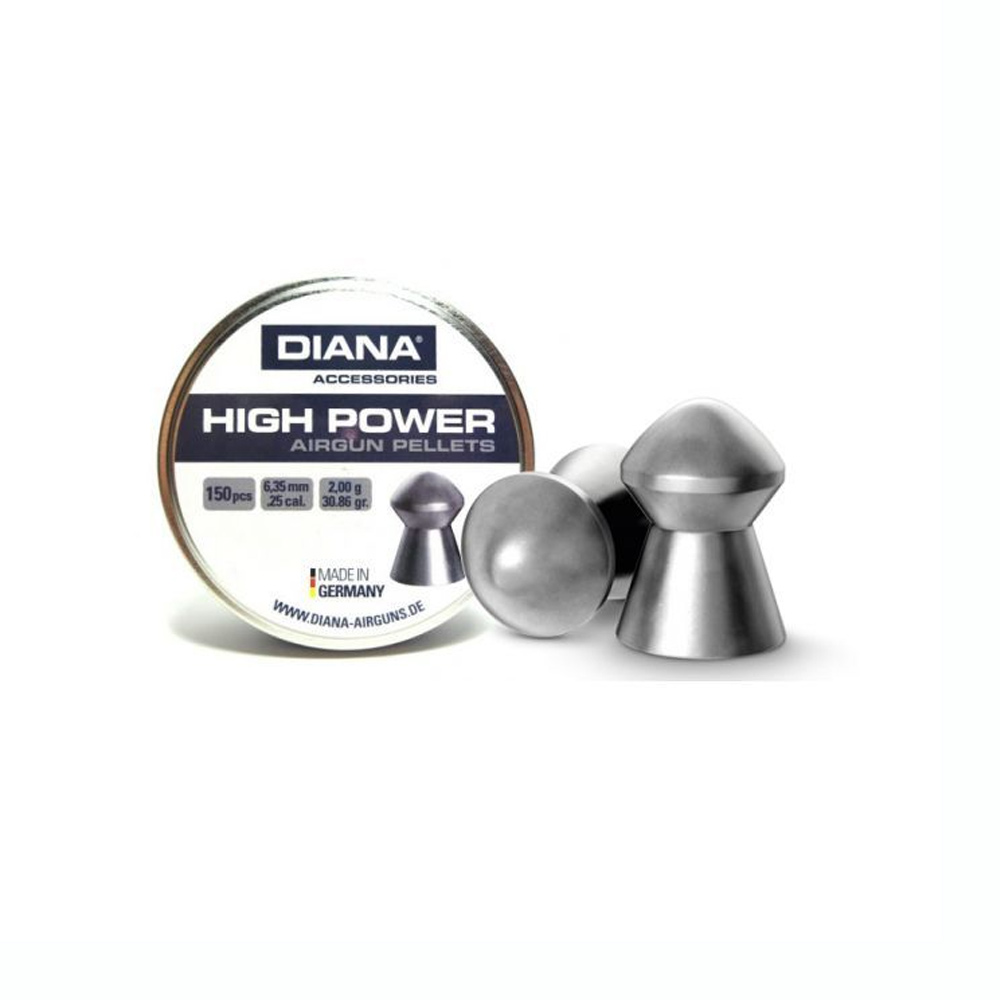 Diana High Power Βολίδες Αεροβόλου 2gr 6.35mm 150τμχ