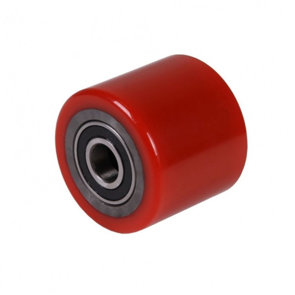 Ρόδα παλετοφόρου pu Cresman 80x70mm (χωρίς ρουλεμάν)