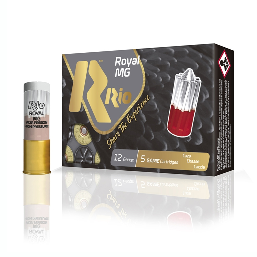 Rio Royal MG Φυσίγγια cal12 70mm 33gr 5τμχ Μονόβολο