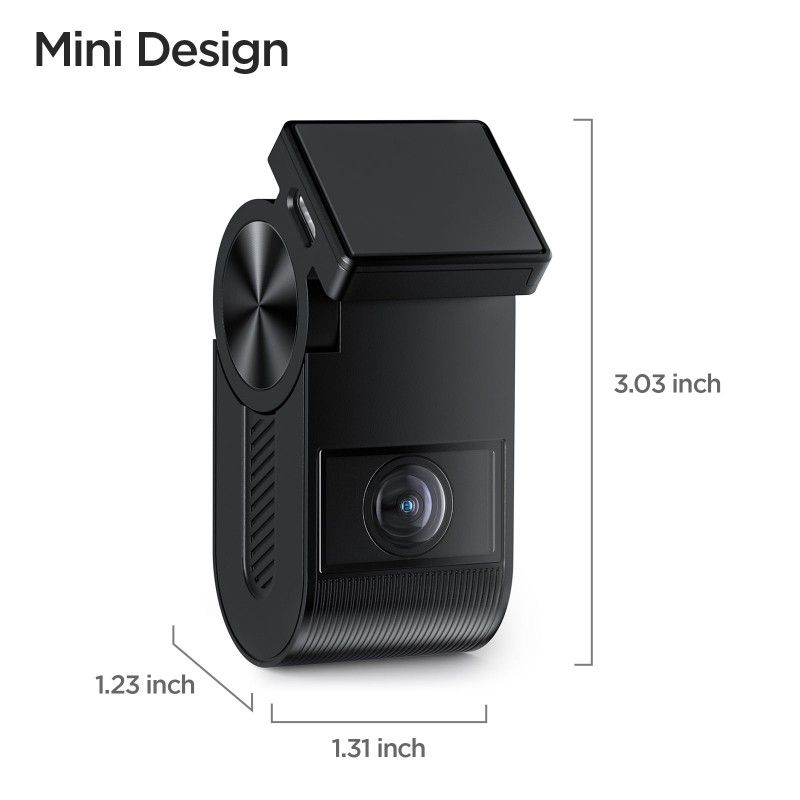 Viofo VS1 Mini Κάμερα Dash Αυτοκινήτου (2K/Sony Starvis 2/WiFi/Φωνητική Εντολή/GPS) - Image 4