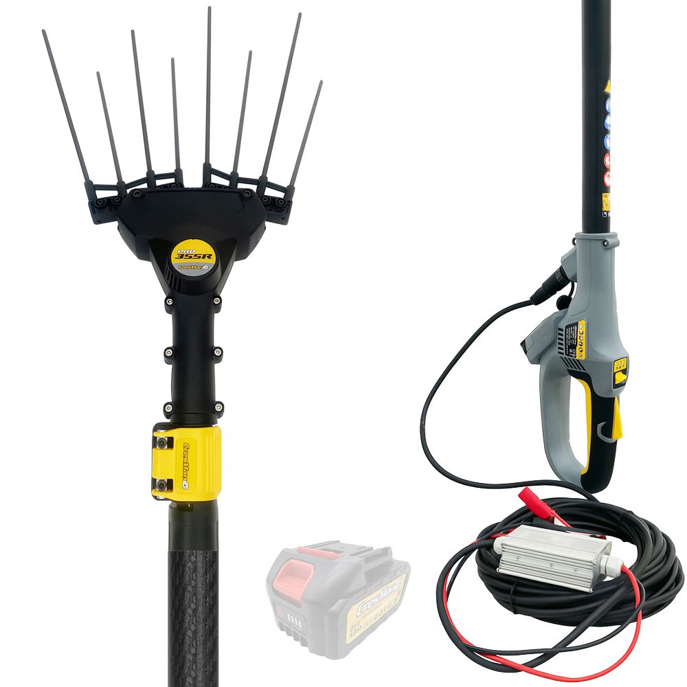 Ελαιοραβδιστικό χτένα μπαταρίας carbon Cresman pro 355r 21V 800W Solo